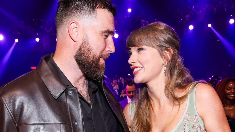 Taylor Swift, Travis Kelce make first awards show appearance at iHeartRadio  2026