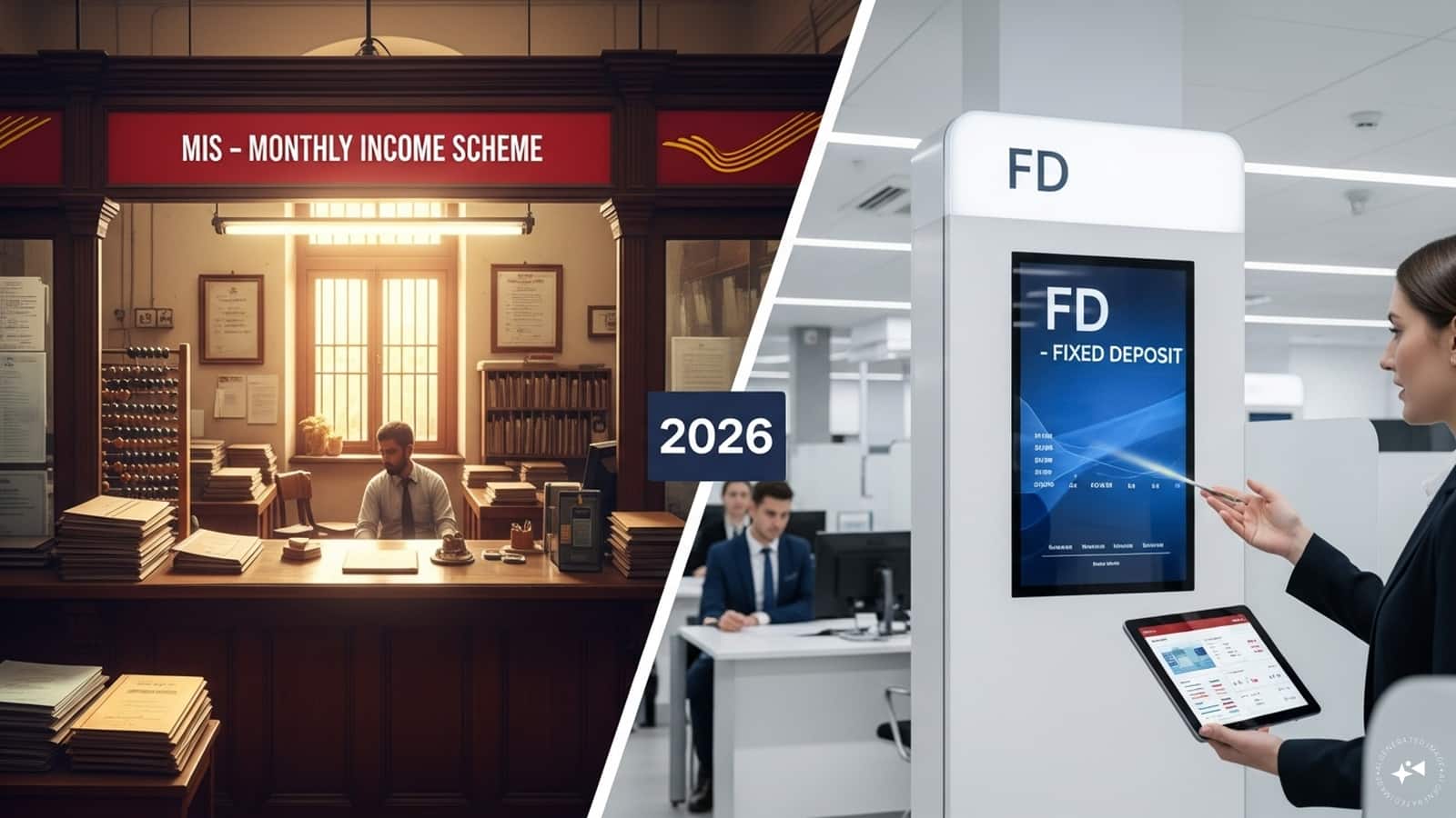 Post office MIS or bank FD: Which is better for steady monthly income in 2026?