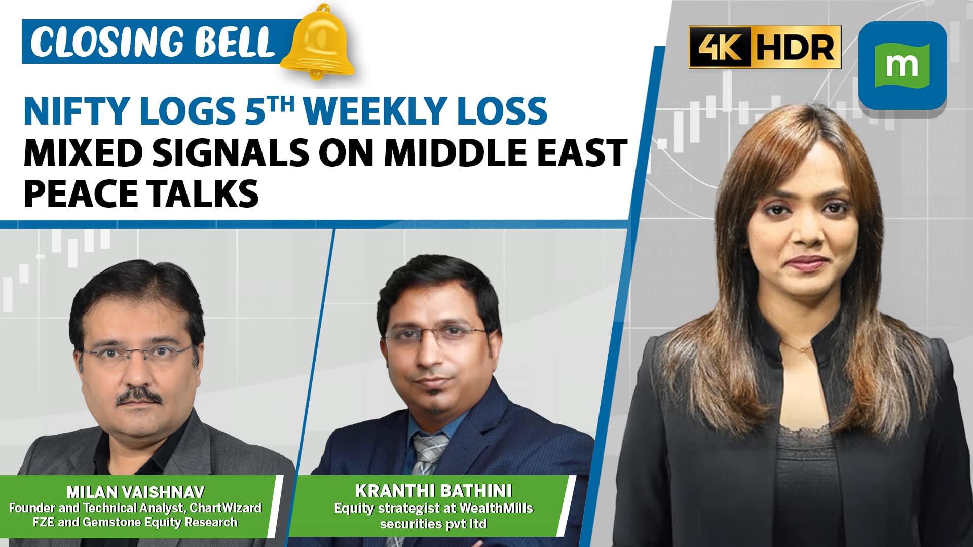Live: Nifty extends losing streak to 5th week; rupee hits new low | Closing Bell