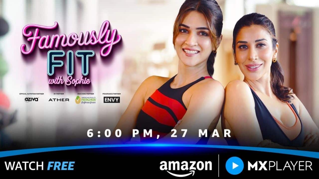 Amazon MX Player launches Famously Fit With Sophie fitness show hosted by Sophie Choudry