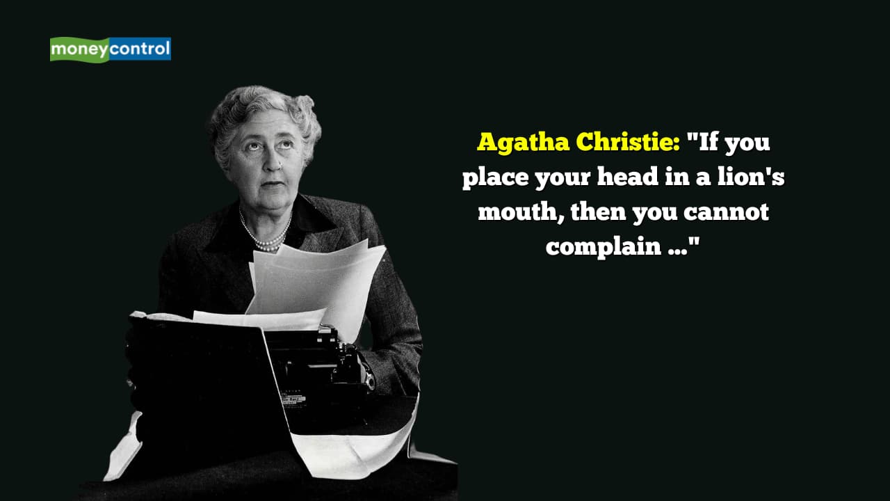 Quote of the Day by Agatha Christie: 