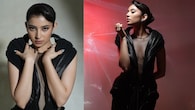 Edgy Glam Transformation<br />Sara’s bold black outfit marks a striking departure from traditional styles. With a structured silhouette, sleek hair, and sharp makeup, she channels a high-fashion, edgy persona. This look reflects versatility and a strong modern character arc.