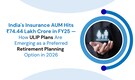 India’s Insurance AUM Hits ₹74.44 Lakh Crore in FY25 — How ULIP Plans are Emerging as a Preferred Retirement Planning Option in 2026