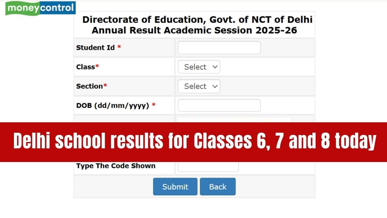 Delhi DOE Result 2026 for Class 6,7,8 out @ edudel.nic.in; direct link here