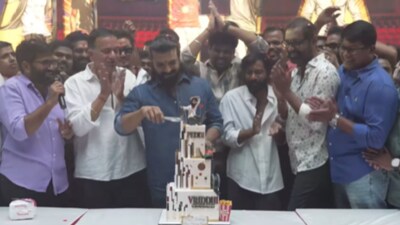 Ram Charan celebrates birthday on Peddi set; makers share behind-the-scenes video