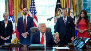 'Is his entire cabinet listening?': Trump says he likes hanging out with 'losers', sparks meme fest