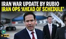 Rubio Says US ‘On Track’ in Iran War, Warns World Over Strait of Hormuz Threat