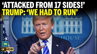 Trump Claims USS Ford Crew 'Ran for Their Lives' After '17-Direction' Attack