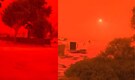 Blood-Red sky in Australia turns day into dusk—What really happened behind the viral “Eerie” phenomenon?