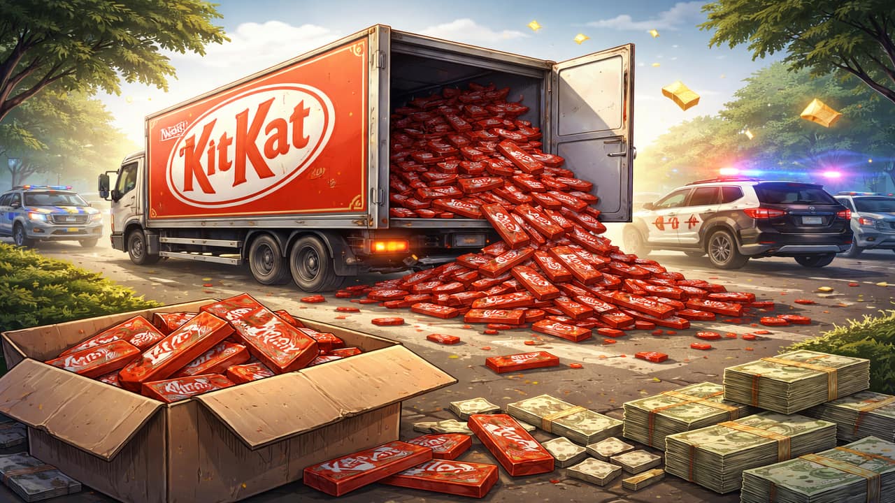 'Exceptional taste': KitKat’s savage reply to 12 tonnes of chocolate theft in Europe goes viral, bars remain untraced