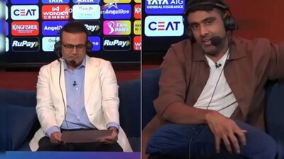 Sehwag-Ashwin engage in epic banter on spinner's IPL commentary debut