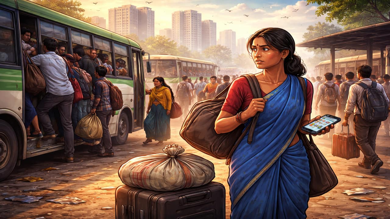 ‘Househelp gone, panic on’: Maids in urban India head back to villages amid lockdown rumours