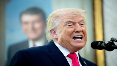  President Donald Trump earlier said he has 'no problem' with a Russian oil tanker off the coast of Cuba