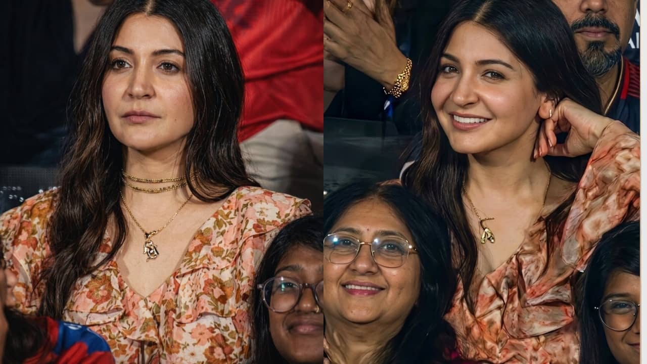 IPL 2026 RCB Vs SRH match: Anushka Sharma grabs spotlight, wears floral top worth over Rs 18K