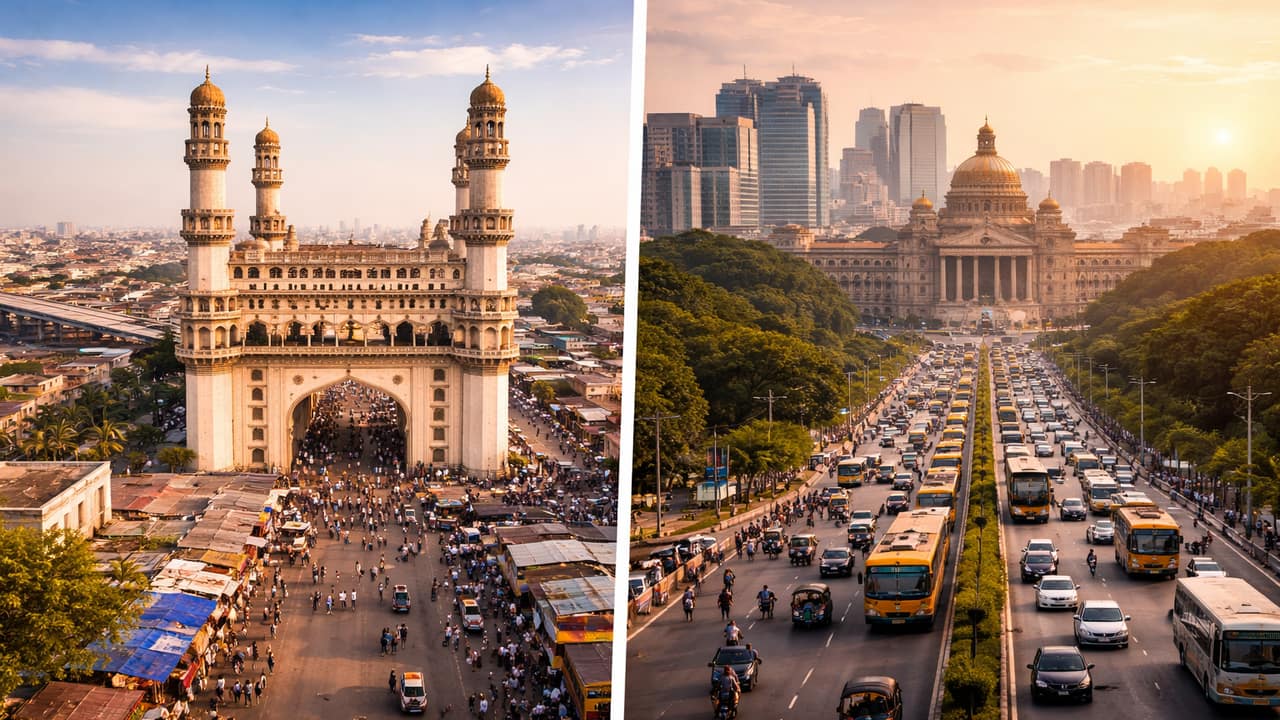 Hyderabad vs Bengaluru: Viral post by woman sparks debate on best city to live and spend time