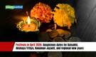 Festivals in April 2026: Auspicious dates for Baisakhi, Akshaya Tritiya, Hanuman Jayanti, and regional new years