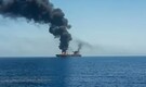 Iranian strike triggers fire on Kuwaiti oil tanker at Dubai port