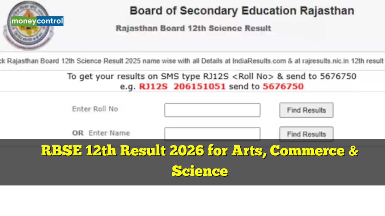 RBSE 12th Result 2026 for Arts, Commerce & Science declared @ rajeduboard.rajasthan.gov.in; direct link here