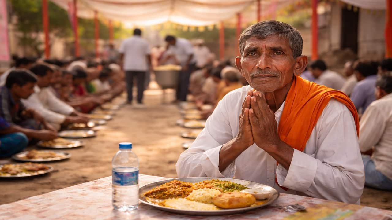 UP man hosts his own final rites ritual while alive fearing loneliness, 1,900 turn up