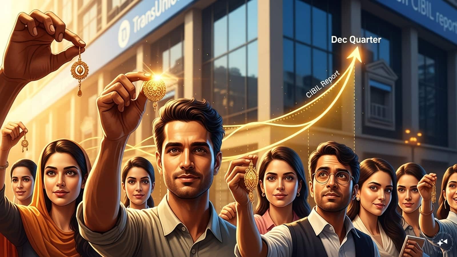Gold loans and first-time borrowers lift credit growth in December quarter, TransUnion CIBIL report