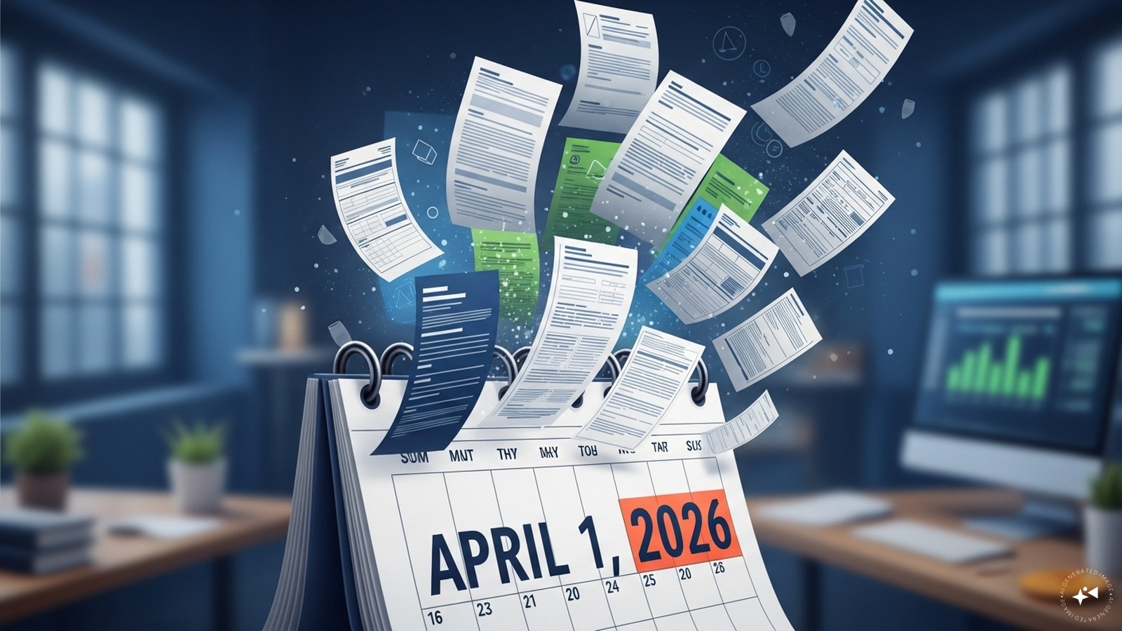 What are the changes in TDS forms from April 1, 2026