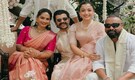 Rashmika Mandanna sits on Vijay Deverakonda’s lap at friend's wedding, fans find it adorable