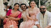 Rashmika Mandanna sits on Vijay Deverakonda’s lap at friend's wedding, fans find it adorable
