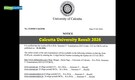 Calcutta University Result 2026 declared for BA, BSc and other courses @ cuexam.net, direct link here