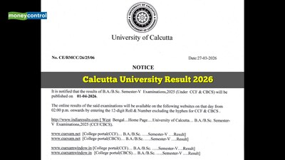 Calcutta University Result 2026