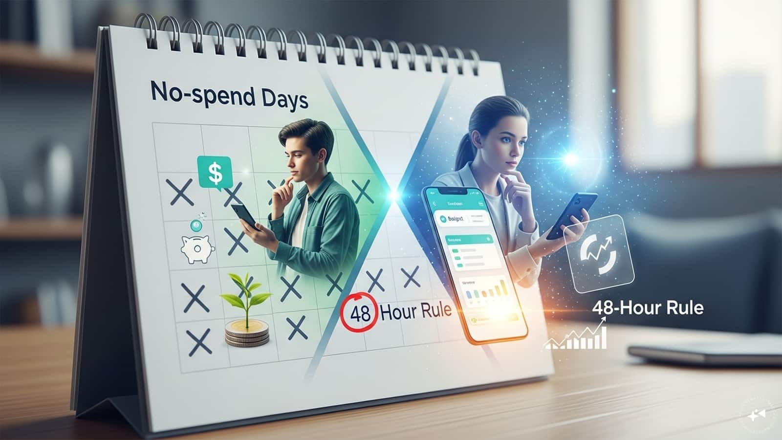 Why younger savers are embracing “no-spend” days and the 48-hour rule