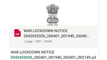 'War lockdown' alert in India? Here’s the truth behind viral government document
