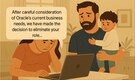 Oracle lays off 30-week pregnant woman after 4 years' service. 'She deserved better,' says husband