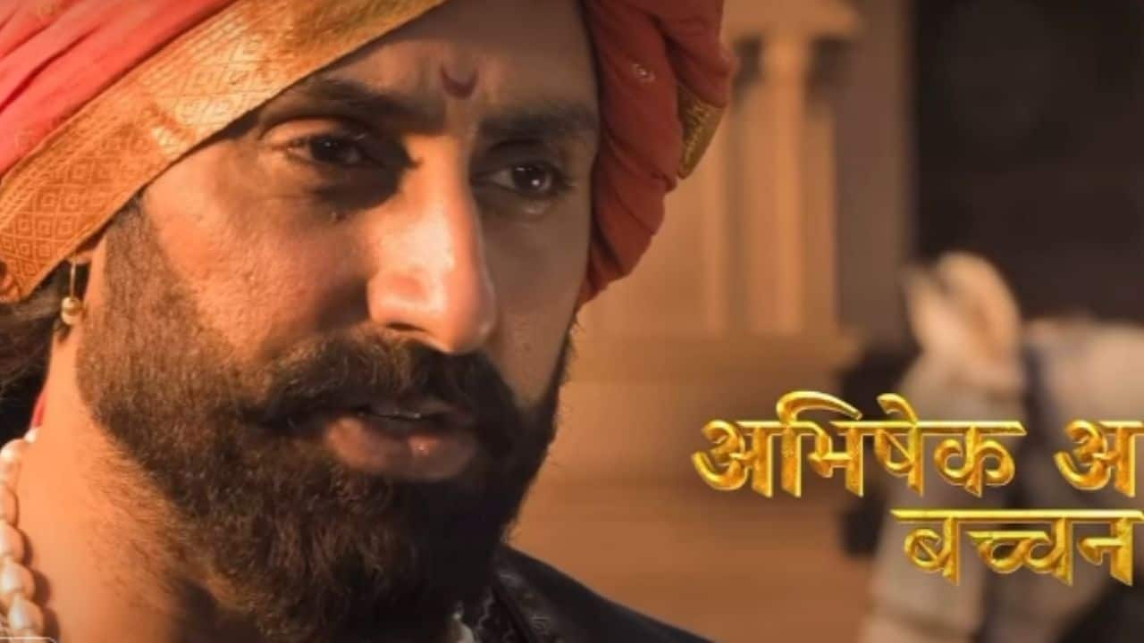 Abhishek Bachchan to make his Marathi movie debut with Raja Shivaji first look, steps into the role of Sambhaji Shahaji Raje Bhosle