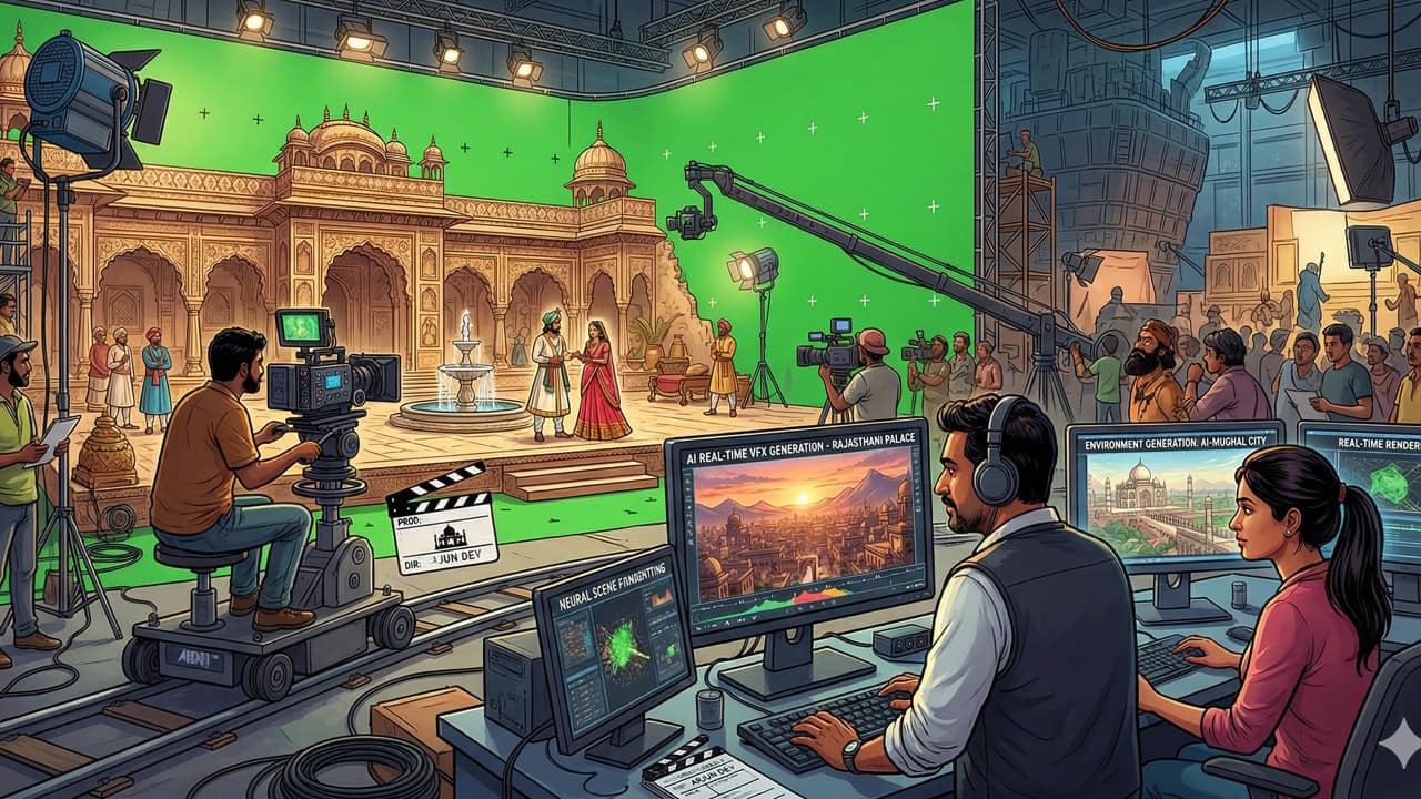 Everything, everywhere all at once: Filmmaking gets a hybrid twist in Bengaluru studio