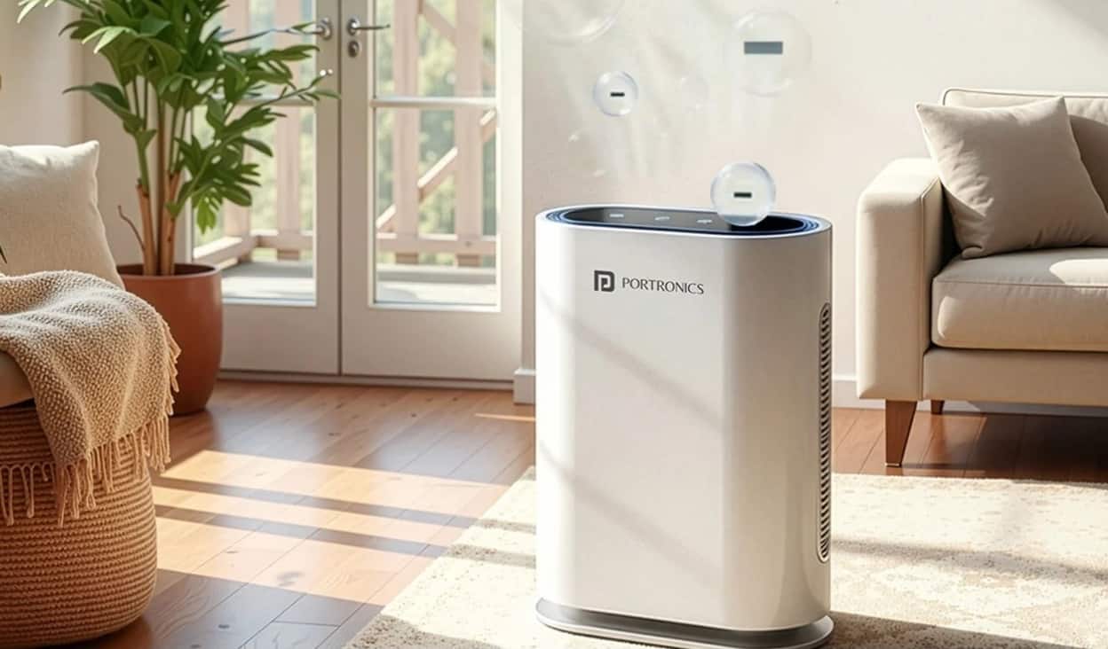 Portronics AIR X smart HEPA air purifier launched in India