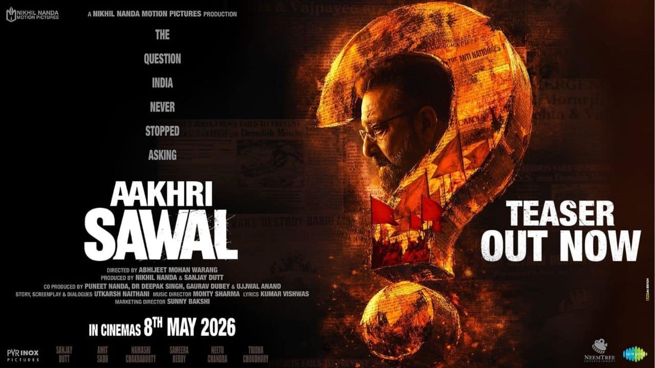 Aakhri Sawaal teaser unveiled: Sanjay Dutt-led film promises a bold, thought-provoking journey, watch here