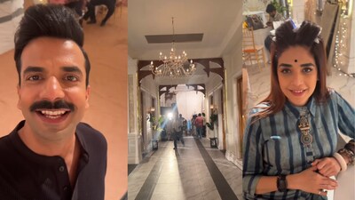 Manit Joura shoots with Anjuum Faakih