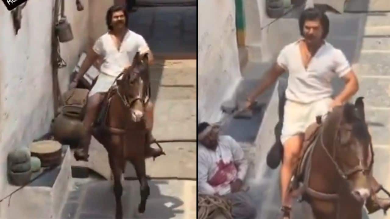 Vijay Deverakonda's latest intense horse-riding sequence from Ranabaali BTS goes viral: Watch