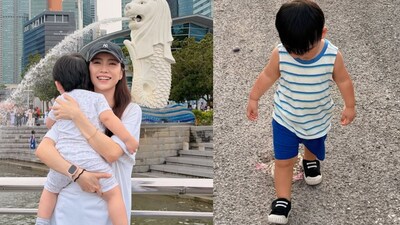 Toddler left alone at home by helper, falls and gets injured badly. (Image: soramayx/ Instagram)
