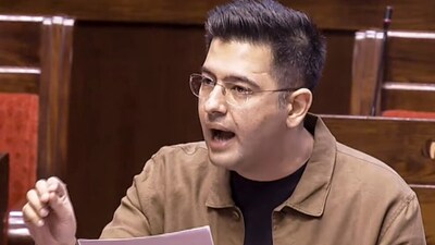 Raghav Chadha left the party to join the BJP in April