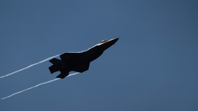The Air Force is the program’s largest customer and the breakdown includes 38 of the F-35A version of the jet for that branch, in addition to 10 F-35B short-takeoff and vertical-landing Marine Corps jets and 37 F-35C aircraft carrier models, according to the Office of Management and Budget.

Photographer: Nathan Laine/Bloomberg