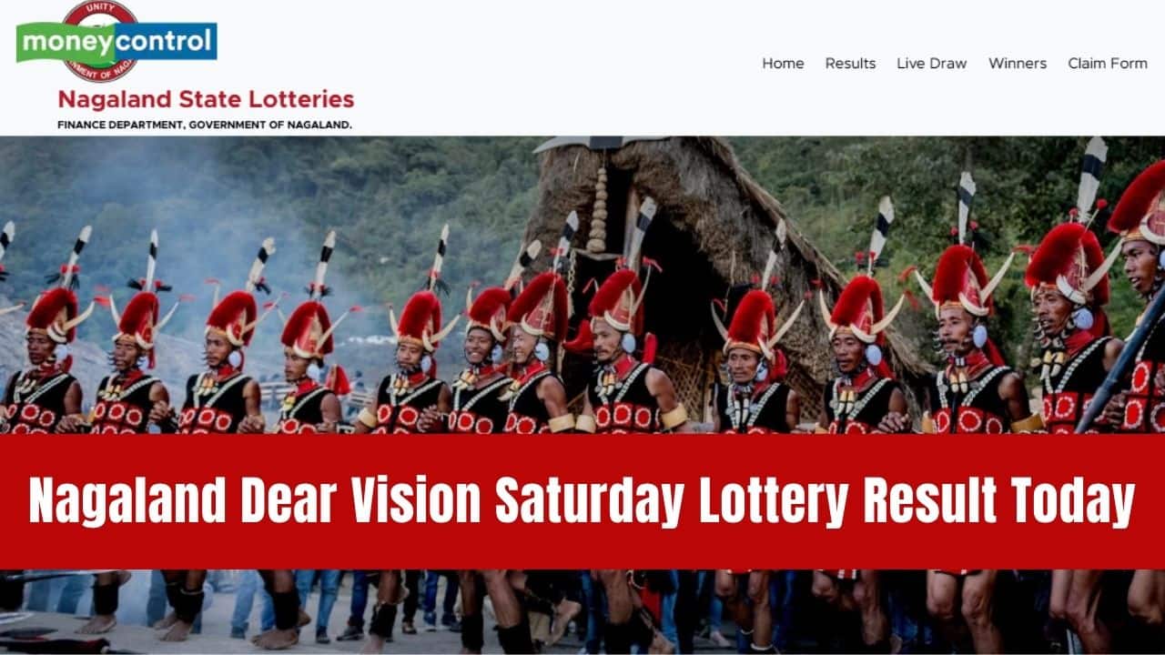 Nagaland Dear Vision Saturday Lottery Result Declared: Check Dear Vision 1 PM draw winners, ₹1 crore top prize