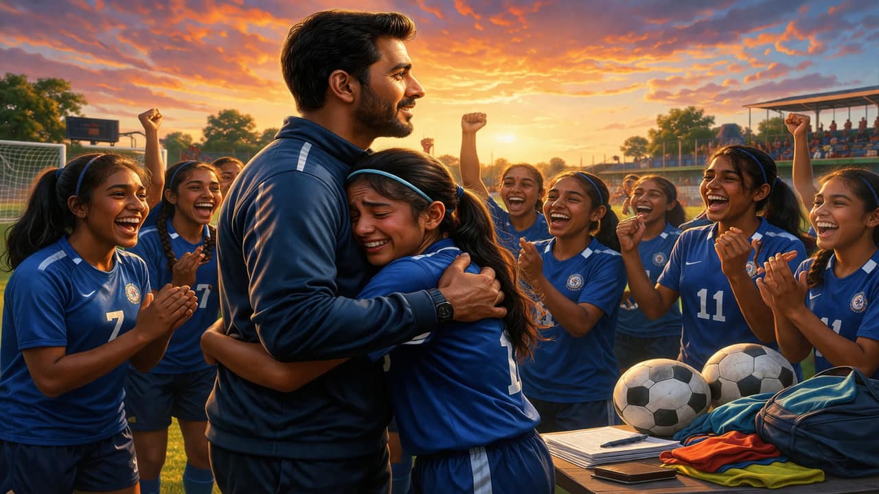 MP coach takes Rs 10 lakh loan to build girls’ team, leads them to Indian Women’s League Tier 2