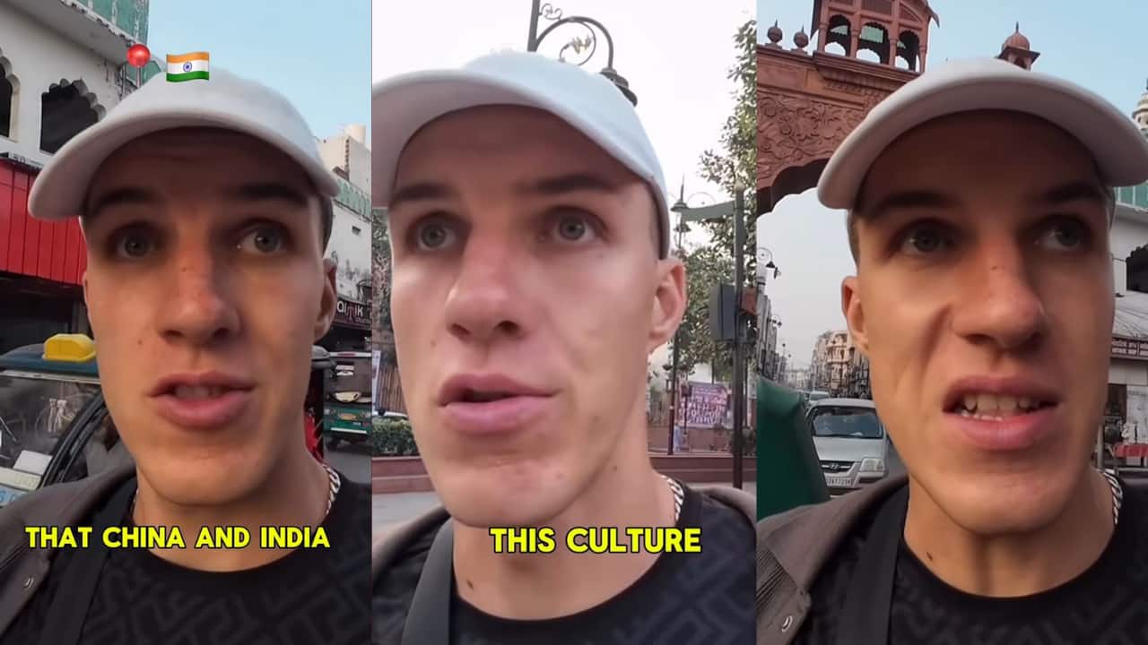 ‘Chaos, beggars everywhere’: Foreign tourist visits India after China trip, gets shocked. Video