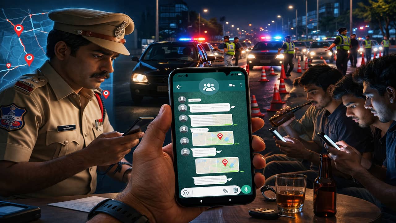 ‘Police Mamalu’ WhatsApp group tipped off drunk drivers in Telangana, busted after cop infiltrates chat