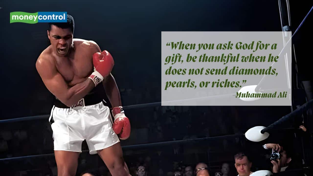 Quote of the day by Muhammad Ali, 