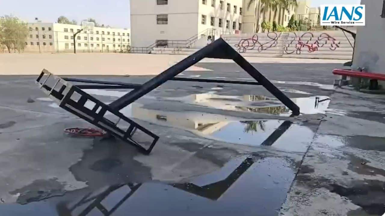 Pune marine engineering student crushed to death as basketball pole collapses on him