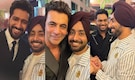 Dhurandhar 2’s Jaiye Sajna singer Satinder Sartaj shares warm moments with Vicky Kaushal, Sunil Grover, Zakir Khan at award show