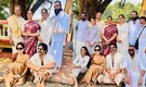 Rashmika Mandanna celebrates birthday with hubby Vijay Deverakonda and family in a traditional way