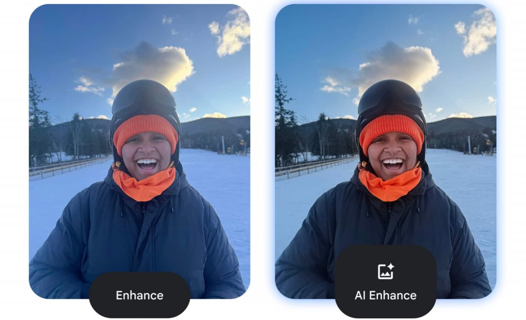 Google Photos rolls out AI Enhance button globally for Android users